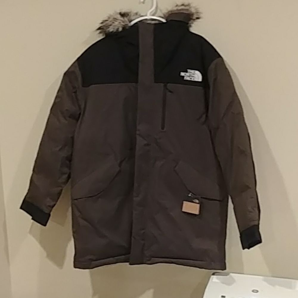 Men's The North Face Bedford Down Jacket Winter Parka New Taupe Grn Size XL